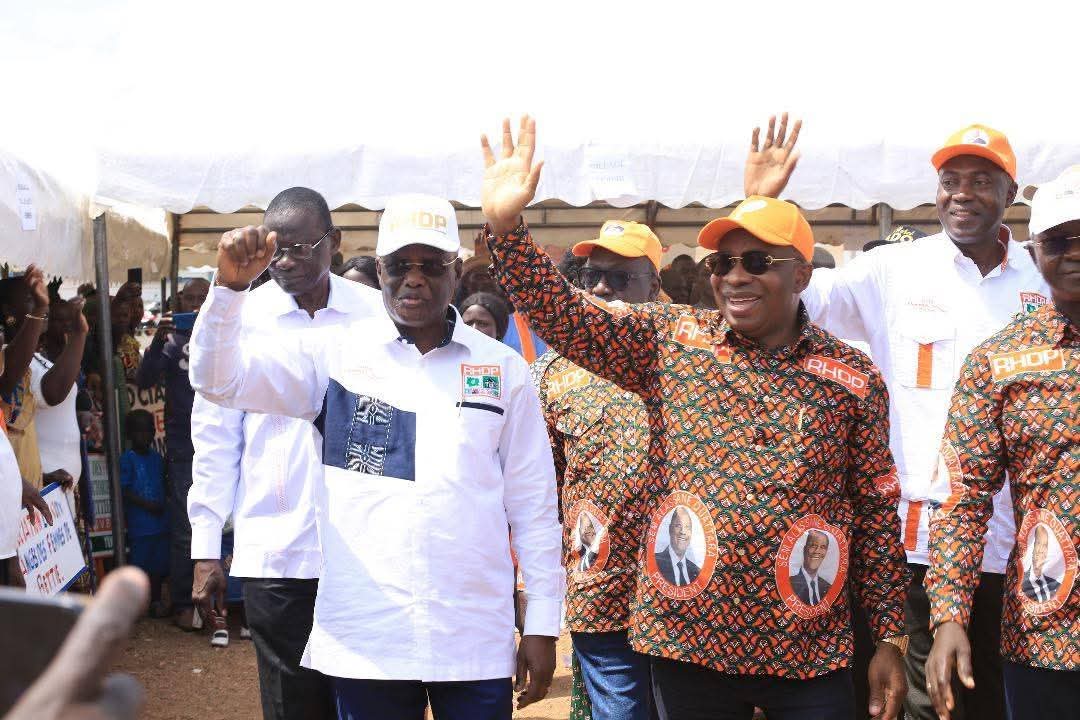 Côte d'ivoire/ Bettié : Cérémonie de clôture de la tournée régionale d'hommage au Président Alassane Ouattara, un appel à l'unité et au progrès pour 2025