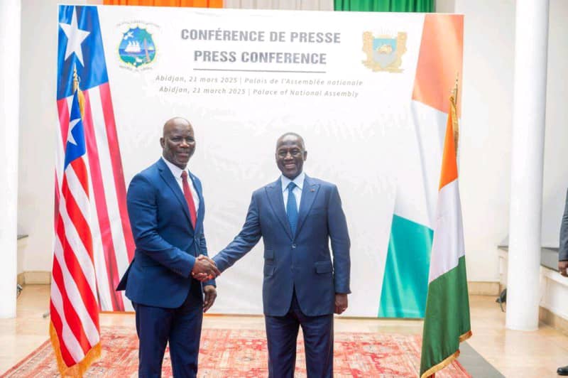 Diplomatie parlementaire : Côte d'Ivoire-Liberia, une alliance stratégique pour relancer l'Union du Fleuve Mano