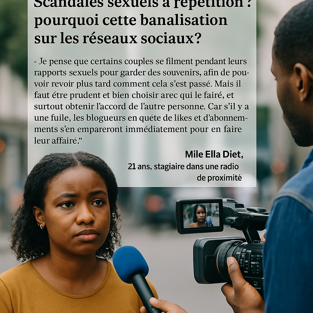 MICRO-TROTTOIR DU MERCREDI / Scandales sexuels à répétition : pourquoi cette banalisation sur les réseaux sociaux ?