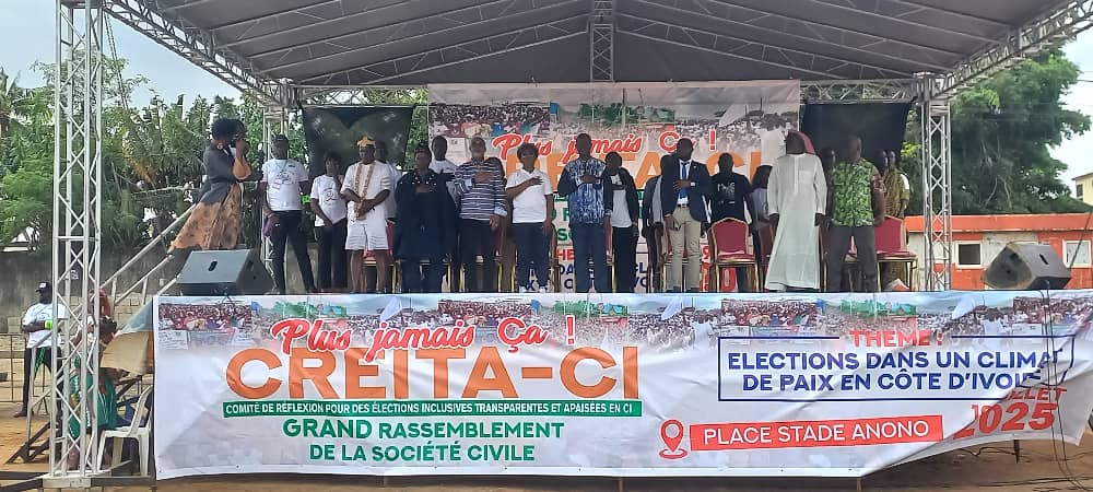 Élection présidentielle 2025 en Côte d'Ivoire : Pulchérie Gbalet sensibilise la population