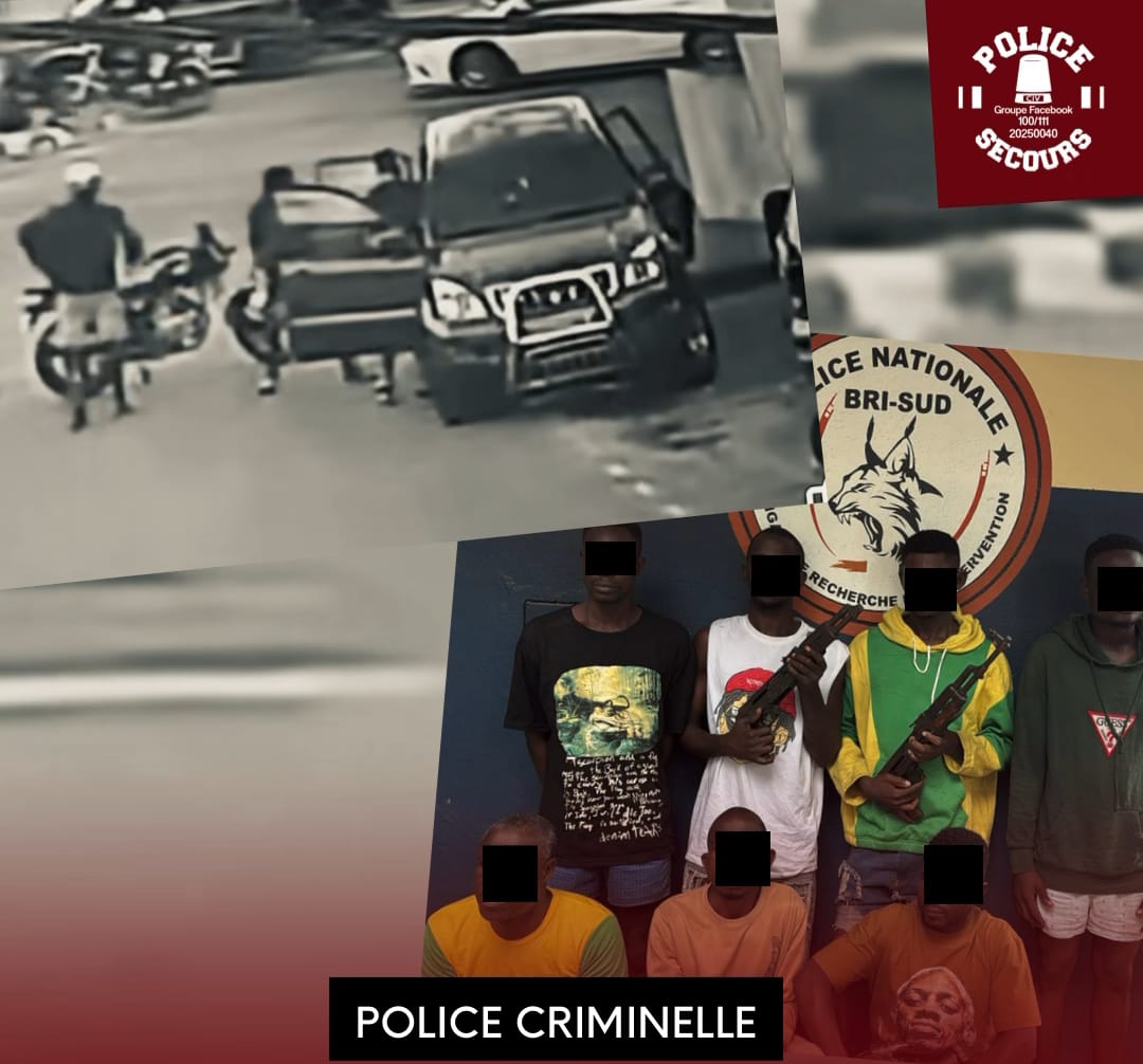 Sécurité / Marcory Résidentiel : la Police criminelle neutralise un gang armé en 48 heures